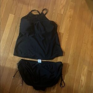 Catalina Black Tankini with Bottom